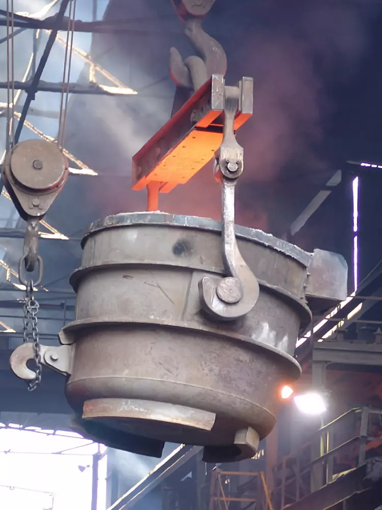 Smelting process crane