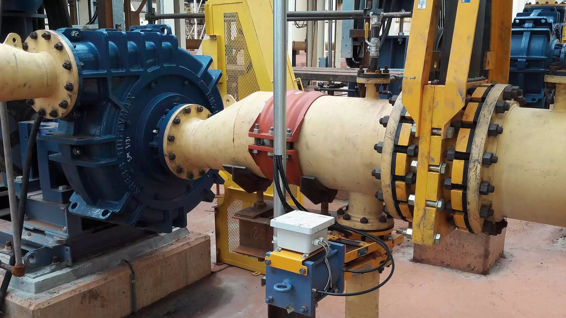 KREBS slurryMAX high pressure pump with Krebs valve