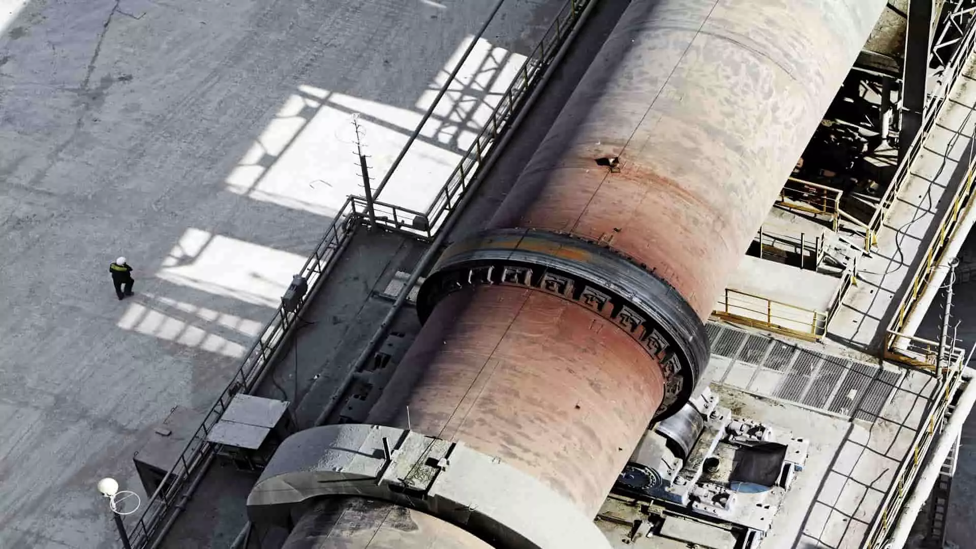 Kiln for cement plant